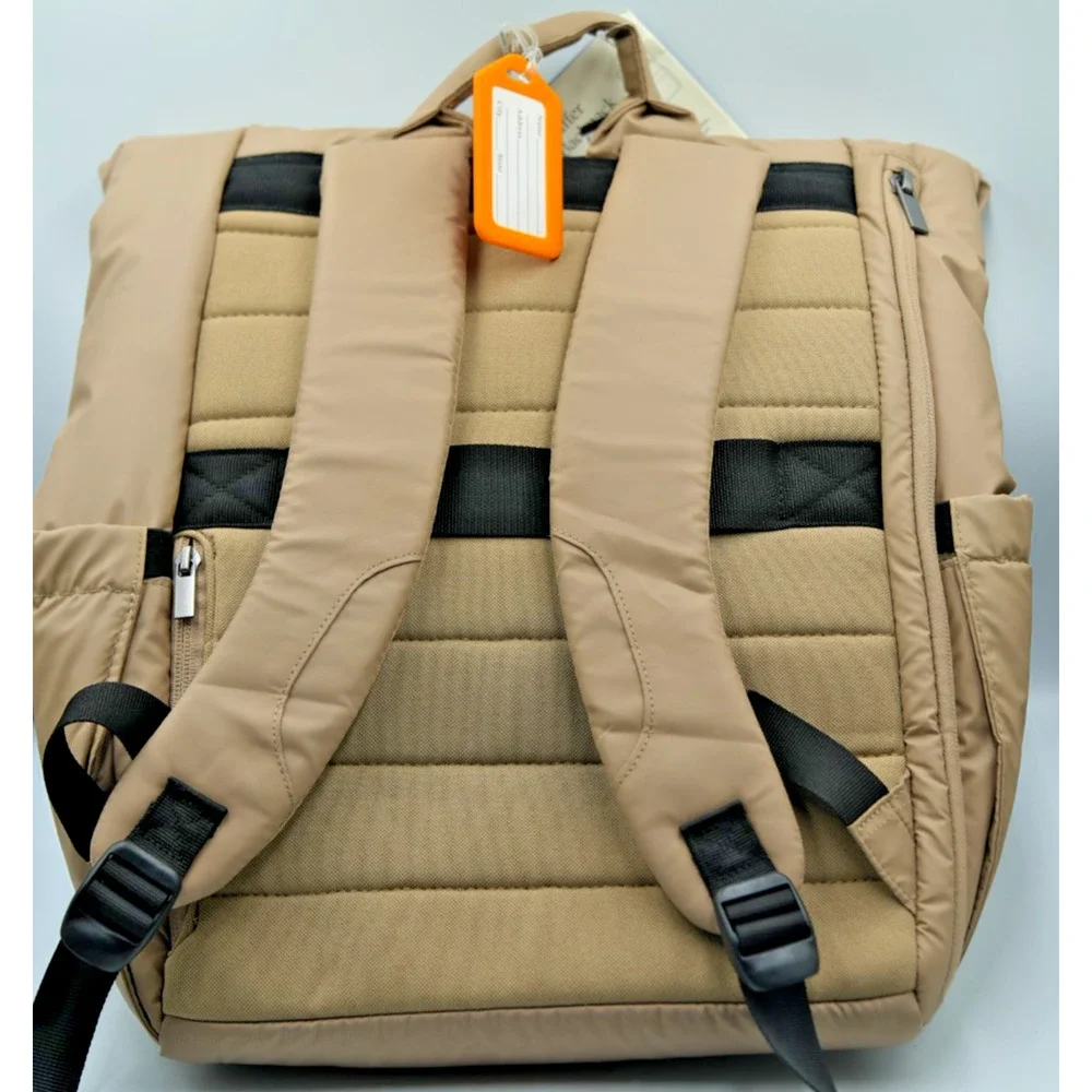 Tan Puffer Backpack Bundle with Embark‎ Lunchbox and 25+ Back to School Items